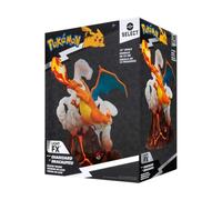 PK090200 Rei Toys Pokemon Select Deluxe Collector Statue CHARIZARD c/effetti lum