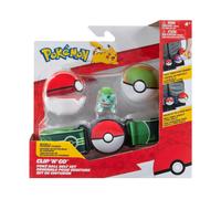 PK170401 Rei Toys - Pokémon Clip 'n' Go - Set Cintura con Bulbasaur
