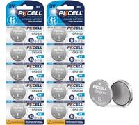 PKCELL 10 batterie al litio CR2430 da 3 V