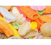 PKD Earth Best Mix Fryums Ready-to-Fry Papad Snacks, 400g