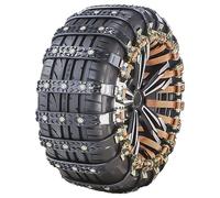 PKFNKJ Catene Pneumatici Neve Antiscivolo per Toyota C-HR Hybrid GR Sport 2024-,Catene Neve Regolabili Antiscivolo Ruota per Pneumatici,Catena trazione,A/Black-10PCS