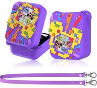 PKKP Custodia protettiva in silicone per animali domestici, in silicone antiscivolo con cinturino da polso, borsa per il trasporto per animali domestici digitali giocattolo interattivo