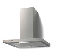 PKM 6004 W, cappa aspirante da parete, alloggiamento in acciaio inox, 60 cm, aria di scarico, 3 livelli di potenza, 69 dB, flusso d'aria 365 m³/h, illuminazione a LED