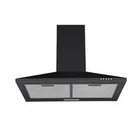 PKM 6091BH - Cappa aspirante per camino, larghezza 60 cm, colore: Nero