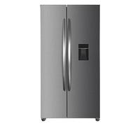 PKM SBS450NFDWDEIX Stand Side-by-Side Kombination, 90 cm breit, 439 L, NoFrost, Wasserspender, Wassertank, TouchControl, Edelstahloptik