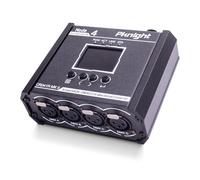 Pknight Convertitore bidirezionale Art-Net/sACN a DMX512 a 4 porte, un nodo compatto con PowerCON, PoE e USB-C per illuminazione da palcoscenico - CR041R MK II