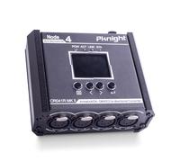 Pknight Convertitore bidirezionale Art-Net/sACN a DMX512 a 4 porte, un nodo compatto con PowerCON, PoE e USB-C per illuminazione da palcoscenico