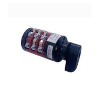 PKNVKZIDK 0-4 Positions HZ8B-20/5/3 Electrical Control 3 Layers 20A Changeover Rotary Cam Switch Interruptor Silver