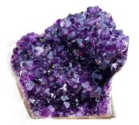 PKNVKZIDK 1pc 2.6-2.7kg Amethyst Geode Purple Crystal Quartz Cluster Dream Thunder Egg