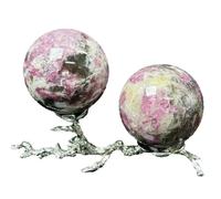 PKNVKZIDK 1pc 510-600g Plum Agate Crystal Quartz Ball Hand-Polished And Polished Suitable For Home And Office Decoration