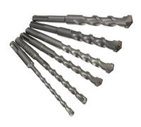 PKNVKZIDK 1Pcs 210mm SDS Plus Twist Hammer Spiral Rotary Carbide Tip Masonry Concrete Wall Power Tool Impact Drill Bits 6/8/10/14/16mm(16x210hammer Drill) PKNVKZIDK