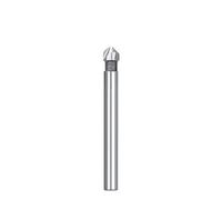 PKNVKZIDK 1pcs 90 Degrees Chamfering Cutter 4.5-50mm Countersink Drill Bit 3 Flute High Speed Steel Wood Metal Hole Drilling Tool(4.5mm) PKNVKZIDK