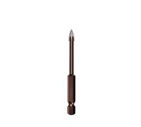 PKNVKZIDK 1pcs Cross Hex Tile Drill Bits Glass Ceramic Concrete Hole Opener 4 Blades Carbide Tip Spear Drill Bit 3/4/5/6/8/10/12mm(3mm) PKNVKZIDK