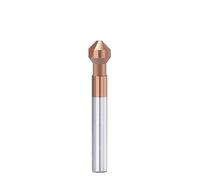 PKNVKZIDK 3 Flute Chamfer Cutter 90 Degrees TiCN Coated HSS Drill Bit 4.5-50mm Countersink Drill Bit Wood Metal Hole Cutter(8.3mm) PKNVKZIDK