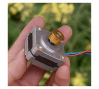 PKNVKZIDK 35BYG NEMA14 0.9 Degree 2-Phase 4-Wire Stepping Hybrid Stepper Electronic Starter Double Ball Bearings with Pulley Gear