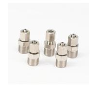 PKNVKZIDK 5pcs 1/8" BSP Male Thread to Quick Fit for 4x2.5mm Hose Brass Pneumatic Pipe Hose Coupler Fitting Connector Adapter