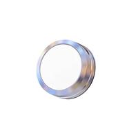 PKNVKZIDK Button Switch Control Start Stop Self Reset No Lamp Normally Open Normally Closed Screw Pin Connection Without Lamp Momentary(A-White,1NO1NC)