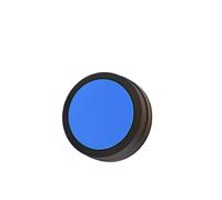 PKNVKZIDK Button Switch Control Start Stop Self Reset No Lamp Normally Open Normally Closed Screw Pin Connection Without Lamp Momentary(PC-Blue,1NO1NC)
