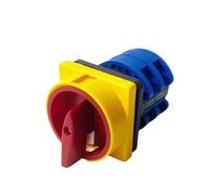 PKNVKZIDK Conversion Cam Switch LW26-25GS/04 380V 25A Power Cut-off Knob Isolation Master Control Padlock off-ON