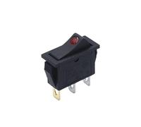 PKNVKZIDK KCD3 Interruttore a bilanciere Rosso ON off 3 Pin a Scatto 16 A 250 V CA con Interruttore Automatico LED a Punti