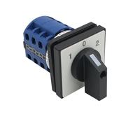 PKNVKZIDK LW26-25 Cam Switch ON-off 2/3/4/5/6/7/8 Positions 25A DIY Rotary Changeover 4/8/32/48 Terminals Screws Silver LW26 LW28(0-1-2-3,2P-8 terminals)