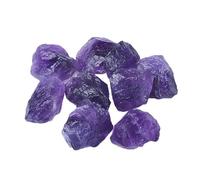 PKNVKZIDK Rough Stones Assorted Crystals Amethyst Lepidolite for Candle Making Succulent for Plants Indoor Vase Filler Craft Projects,1000g