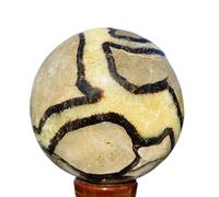 PKNVKZIDK Septarian Dragon Crystal Gem Sphere Ball Ornaments