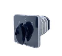 PKNVKZIDK YMZ12-32A Changeover Knob Rotary Switch 1-4 Poles Two/Three Positions Silver Manual Transfer Cam Selector LW31(4P 16Terminals-102)