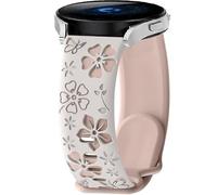 PKQTOP 22mm Cinturino per Suunto 9 Peak/9 Peak Pro/5 Peak/Vertical/Vertical 2/Race/Race 2/Race S, Flower Sport Bracciali Silicone Cinturini di Ricambio per CMF Watch 3 Pro/Pro3/Pro2/Pro