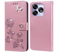 PKQTOP Cover per Umidigi A15/A15C/A15T Custodia,Carta Fessura, Supporto Stand,Silicone TPU,Flip Protettiva Case per Umidigi A15/A15C/A15T