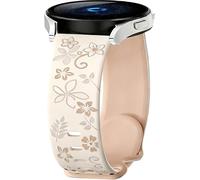PKQTOP Flower Cinturino per Ticwatch GTH / E3 / E, 20mm Sport Bracciali Silicone Cinturini di Ricambio per Coros Apex 42mm / Apex 2 / Pace 2