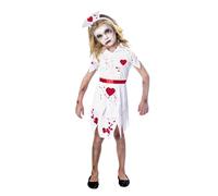 (PKT) (9902681) Costume da infermiera zombie per bambine (11-12 anni)