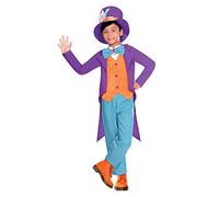 (PKT) 9904674) Costume da Cappellaio per bambini (10-12 anni)