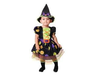(PKT) (PDBW12) - Costume da strega da calderone, per bambine (3-6 m)