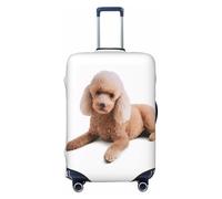 PKTTECRFPK Copertura per valigia, con stampa 3D, motivo: cucciolo di cane pigro, protezione da viaggio, elastica, lavabile, adatta per bagagli da 45,7 a 81,7 cm, 3D, M, Organizer per borse