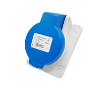 PKX16M423 spina industriale mobile dritta tripolare 16A 2P+E(Concealed italic socket)