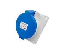 PKX32M423 spina industriale mobile dritta tripolare 32A 2P+E monofase 220V(Concealed italic socket)