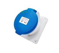 PKX32M423 spina industriale mobile dritta tripolare 32A 2P+E monofase 220V(Concealed straight socket)