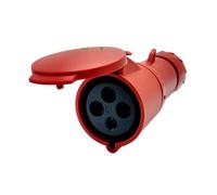 PKX32M434 Spina industriale dritta mobile a 4 conduttori 32A 380-415V 3P+E(Docking socket PKY32M434)