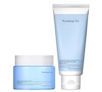 [PKY] Pyunkang Yul Double Cleanse Duo, burro struccante all-in-one + detergente schiumoso pH basso, doppia detersione coreana, pori purificati, pelle sensibile, barriera protetta, Korean skincare [100