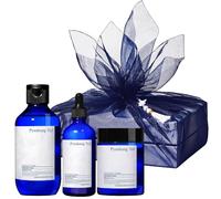 PKY - Set di 3 accessori per la cura della pelle con linea di base, essenziali per feste, idratanti e nutrienti per la pelle, tonico, siero e crema per il viso, ideale come regalo