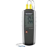 Voltcraft pl120 t2 termometro 200 fino a +1372 c sensore tipo k j