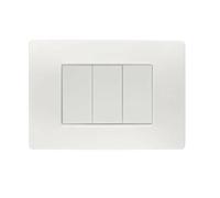 Urmet Simon Nea Flexa placca 3 moduli colore bianco nea 11803.BN