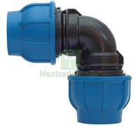 PL PL RACCORDO NYLON GOMITO 90 25X25 MM: