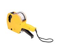PL1/8 Prezzatrice Pistola per cartellino dei prezzi Professionale Portatile MX5500 Etichettatrice Incluso Inchiostro Prezzo Adesivo Etichetta Utilizzare in Ufficio Negozio Rosso gi