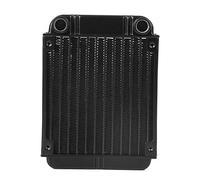 PL1120B Radiator Water Cooling System, Aluminum Water - Cooled Radiator with Black Anti - Oxidation Finish, 158 x 120 x 42 mm Heat Sink for CPU GPU Semiconductor Cooling
