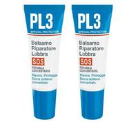 PL3 Balsamo Riparatore Labbra SOS 2x7,5 ml Protezione per le labbra