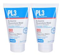 PL3 Balsamo Riparatore Mani Sos 2x50 ml Balsamo
