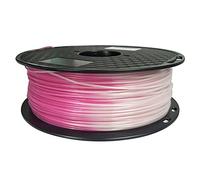 Pla Color-Changing Filament 1.75mm, 3D Printer Filament, Thermochromic Material, 1kg Spool-Purple Blue to Pink(Pink to White)