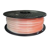 Pla Color-Changing Filament 1.75mm, 3D Printer Filament, Thermochromic Material, 1kg Spool-Purple Blue to Pink(Orange to White)
